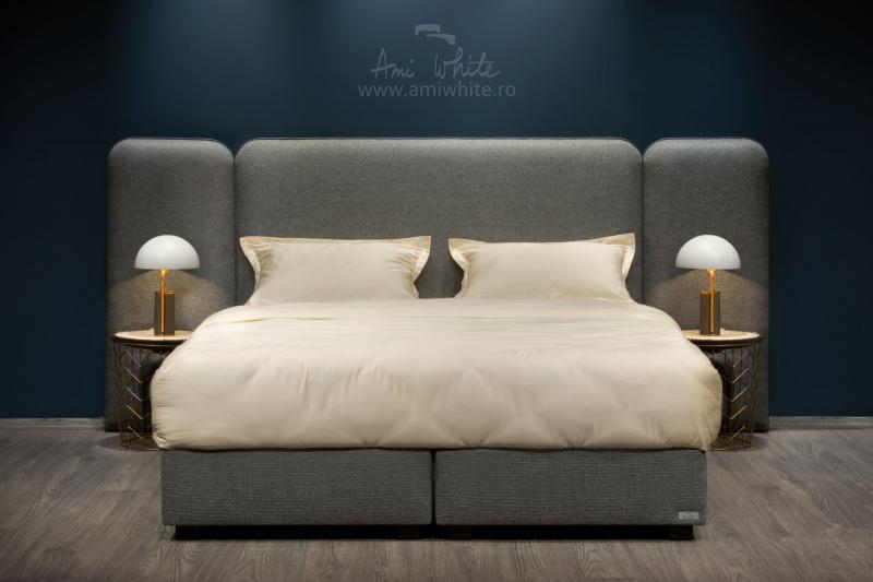 Pat boxspring EVE GRAY