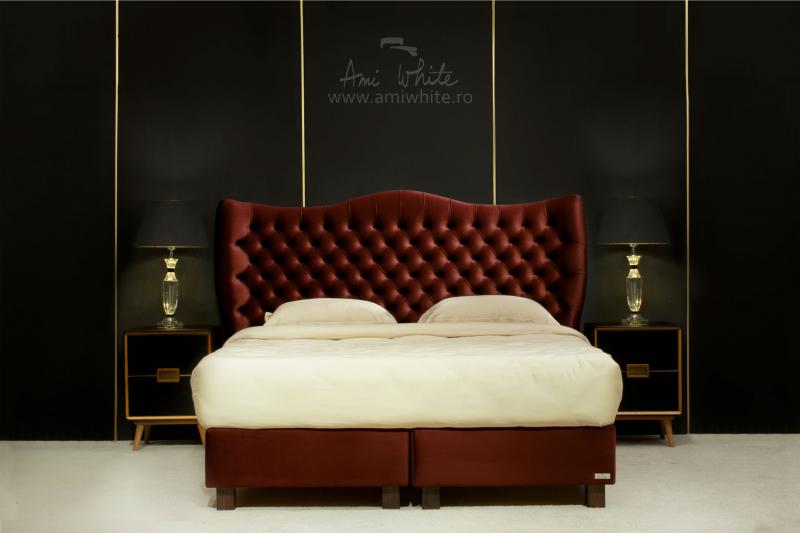 Pat boxspring YASMIN CHERRY