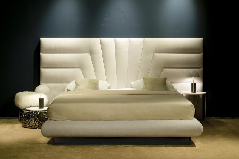 Pat boxspring WHITE SHELL