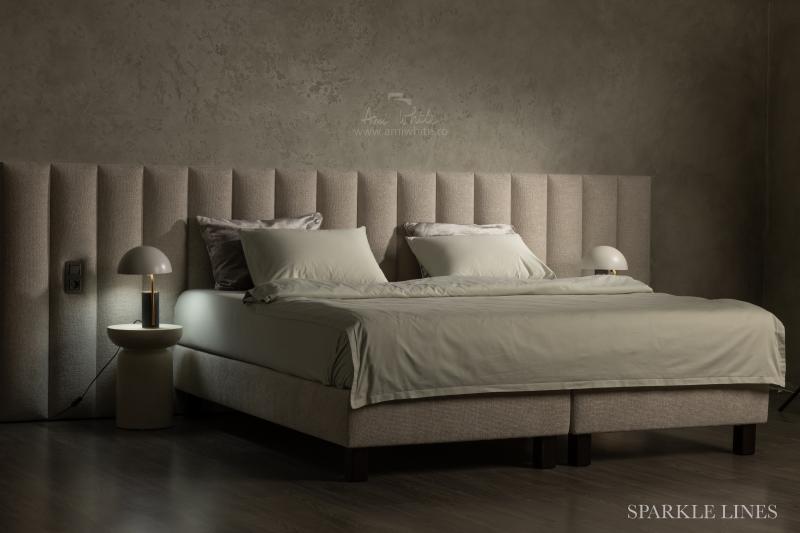 Pat boxspring SPARKLE LINES